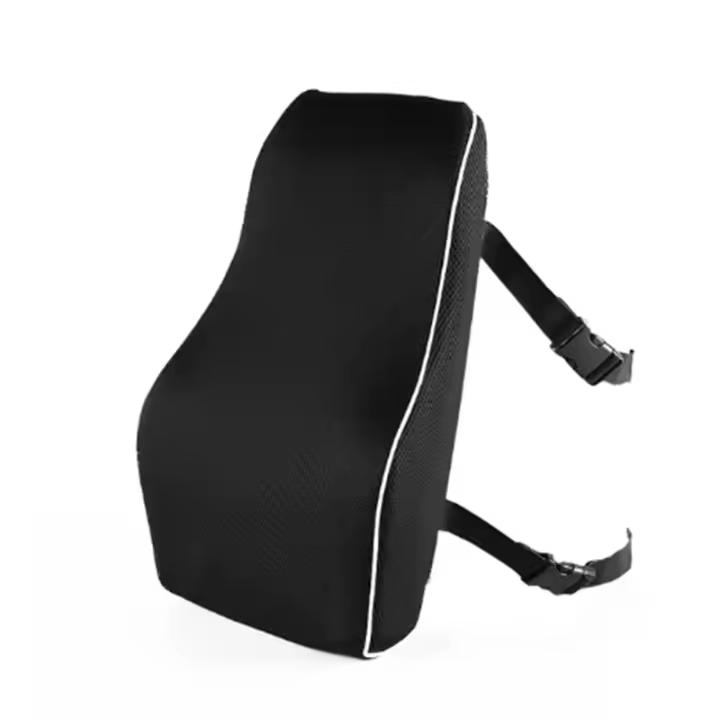 Cojín De Apoyo Lumbar Para Coche Y Oficina Espuma De Memoria Rebound Almohada De Cintura Cojín Rectangular Para Adultos - 1
