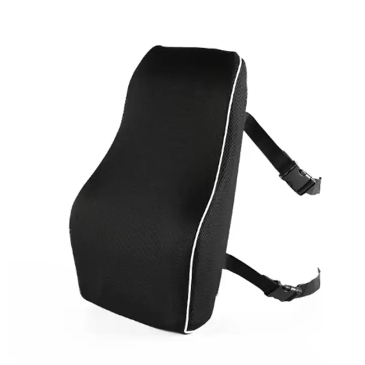 Cojín De Apoyo Lumbar Para Coche Y Oficina Espuma De Memoria Rebound Almohada De Cintura Cojín Rectangular Para Adultos - 1