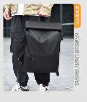 Mochila moderna para hombre, bolso de viaje informal de alta gama, mochila enrollable plegable, bolso de ocio al aire libre - details 6