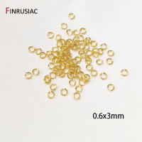 Anillos Saltarines De Oro Plateado 18K Real Para Fabricación De Joyas DIY 50-100 Pcs Por Bolsa Conectores De Anillos Partidos Accesorios De Venta - details 8