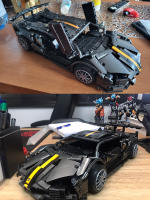 Bloques De Construcción Técnicos City Speed Lamborghini Juego De Vehículo Deportivo De Carreras MOC Para Niños Y Adultos Regalos De Cumpleaños Y Navidad - details 0