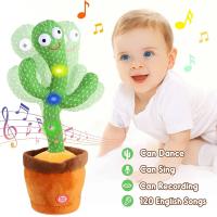 Ejemplar Inteligente De Cactus Danzante Y Musical Juguete Interactivo Para Aprendizaje Educativo Con Función De Grabación Y Repetición De Habla Para Niños - details 1