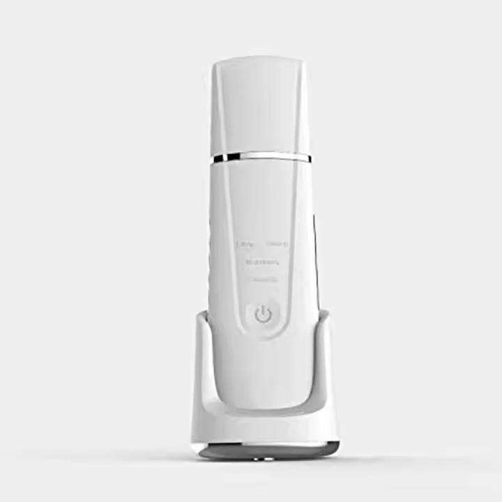 Ultrasonido Facial Peeling Ultrasonico Limpiador Puntos Negros Exfoliante Facial Mujer Microdermoabrasion Con Punta De Diamante,iones Ultrasónicos Ems &de Inalámbrica - 1
