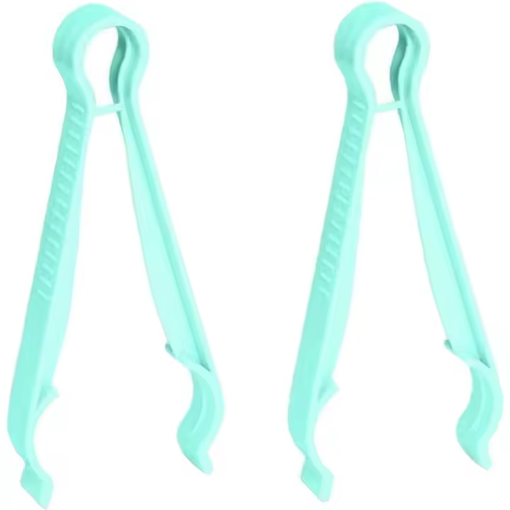 2 Pcs Baby Bottle Tongs Multi-Functional Anti-scalding Non-Slip Bottle Clips Feeding Bottle Clamp Hot Bottle Holder for Toddler - 1