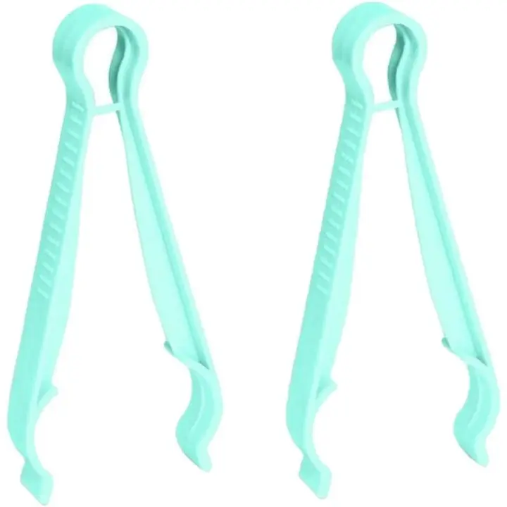 2 Pcs Baby Bottle Tongs Multi-Functional Anti-scalding Non-Slip Bottle Clips Feeding Bottle Clamp Hot Bottle Holder for Toddler - 1