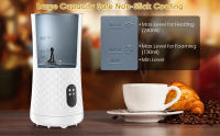4 En 1 Frother De Leche Eléctrico 400W Automático Calentador De Leche Caliente Y Fría Frother Antideslizante Hacer Chocolate Caliente - 240ml - details 2