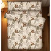 Floral Print 3-Piece Duvet Cover Set - 135cm, Nordic Style Bedding for Single Bed, Elegant and Comfortable Design - details 5