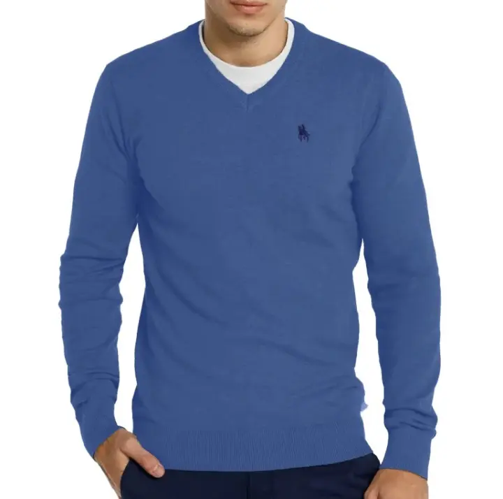 S&C-Jersey Pico y Manga Larga de Hombre, Invierno, - 1