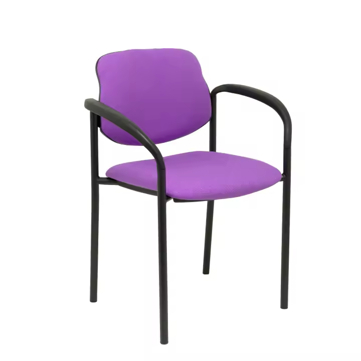 Piqueras Y Crespo Silla Villalgordo Bali Lila con Brazos - 1