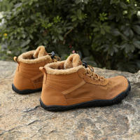 Botas De Invierno Para Hombres Y Mujeres Zapatos Casuales De Nieve Botas De Pies Calientes Para Exteriores Trabajo Zapatillas De Neopreno Cremallera Ajuste Tamaño 36-47 - details 2
