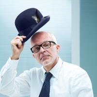 Sombrero Fedora Clásico Para Hombres Color Sólido Con Decoración De Pluma Estilo Elegante Para Caballeros Adecuado Para Fiestas Y Salones De Baile - details 10