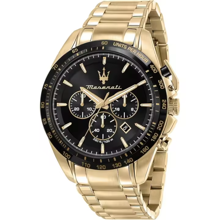 Maserati R8873612041 Traguardo Cronografo Reloj Hombre 45mm 10ATM - 1