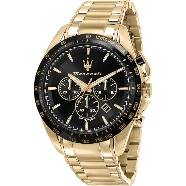 Maserati R8873612041 Traguardo Cronografo Reloj Hombre 45mm 10ATM - 1