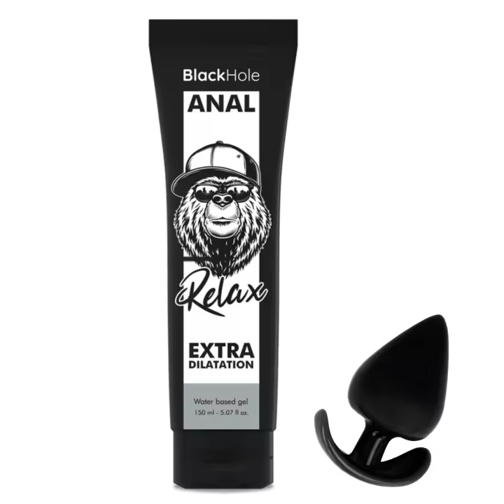 Black Hole Lubricante Íntimo Anal con Efecto Relajante y Adormecedor | Gel Hidrosoluble a Base de Agua | Máxima Dilatación para Parejas Hombre y Mujer | Textura Suave, Compatible con Preservativos | Envío Discreto y Calidad Europea Garantizada - 1