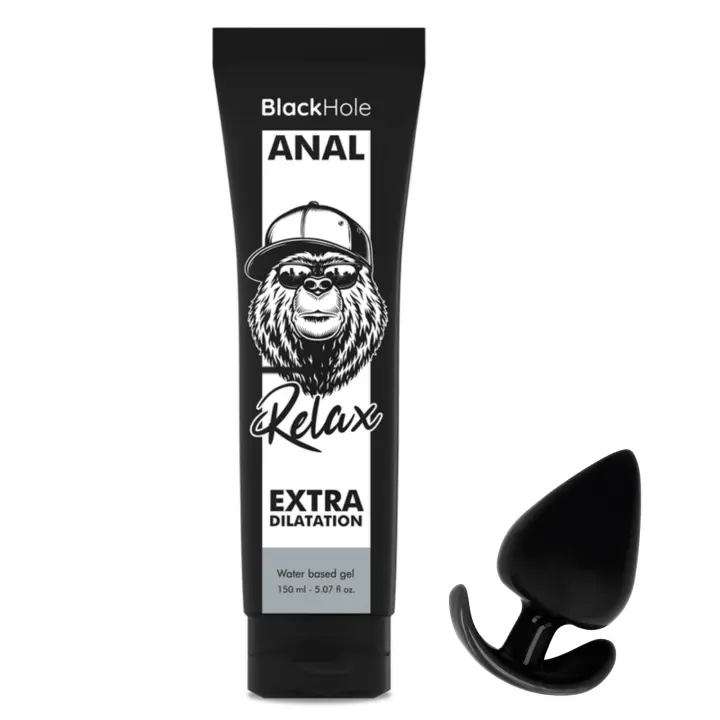 Black Hole Lubricante Íntimo Anal con Efecto Relajante y Adormecedor | Gel Hidrosoluble a Base de Agua | Máxima Dilatación para Parejas Hombre y Mujer | Textura Suave, Compatible con Preservativos | Envío Discreto y Calidad Europea Garantizada - 1