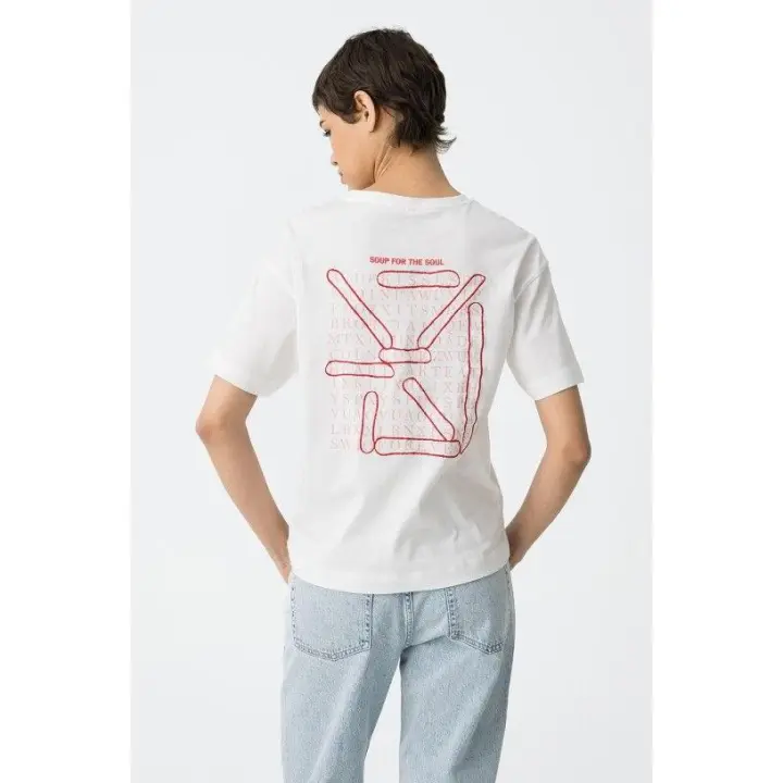 Marcas Mujer Ropa Tiffosi Tiffosi mujer Camisetas y tops  Camiseta estampada -Tiffosi- Valentines - 1