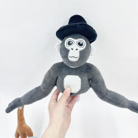 Juguete De Peluche Gorila Polychrome Gorilla Tag Monke Muñeco De Peluche Suave Para Decoración Del Sofa Dibujos Animados Regalos Creativos Para Niños - details 10