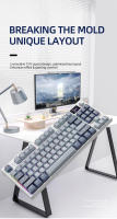 Teclado Mecánico Inalámbrico AttackShark K86 Con Pantalla Inteligente Color Metal, Con Botones De Metal, Driver Nube, Hot-swap, Multifuncional, Bluetooth - details 2