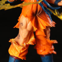 Figura De Acción Anime 18CM Dragon Ball Z Super Saiyan Son Goku Muñeco Coleccionable Juguete Para Niños Y Adultos - details 2