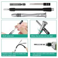 Kit De Herramientas De Destornillador Magnético Profesional Para Reparación De Electrónica S2 Acero 60 En 1 Precisión Para iPhone Tableta - details 2