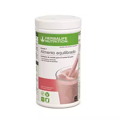 Fórmula 1 Alimento Equilibrado HERBALIFE NUMERO 1 BATIDOS OPERACION BIKINI COMIDA SANA ALIMENTACION EQUILIBRADA ANSIEDAD HAMBRE ANTOJOS - 1