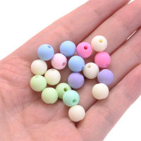 Tamaños Mixtos De 6/8/10/12/14mm De Bolas De Acrílico Mate Para Joyería DIY Hechas a Mano Con Espaciadores Macaroon Para Pulseras Collares Y Aretes - details 1