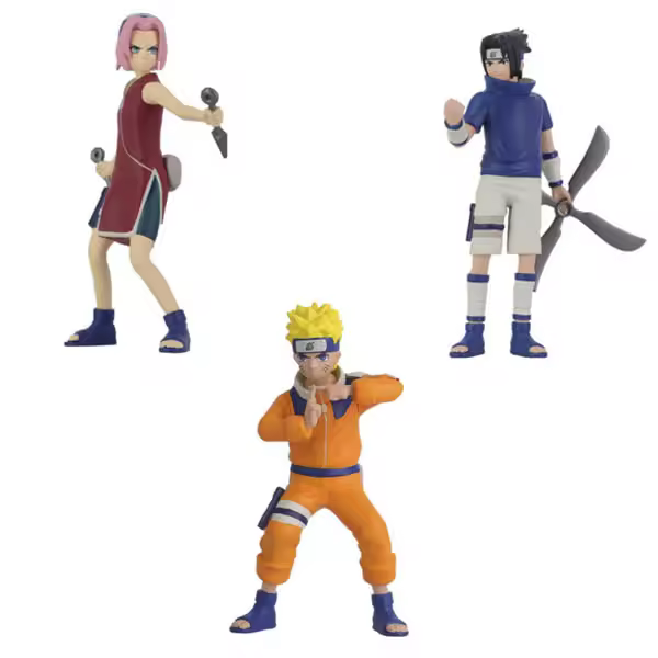 Figuras Naruto colección Comansi manga set figuras - 1