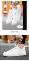 Zapatos De Patinaje Casuales Para Hombres Blancos Negros Cómodos Y Ligeros Zapatillas De Moda De Verano Suela De Goma Talla True - details 3