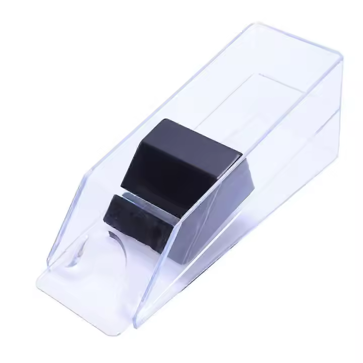 Profesional Deluxetexas Hold'em bacará Poker Dealer Card Shoe 1-6 Opcionalmente Adjunto (Transparente)-Buena - 1