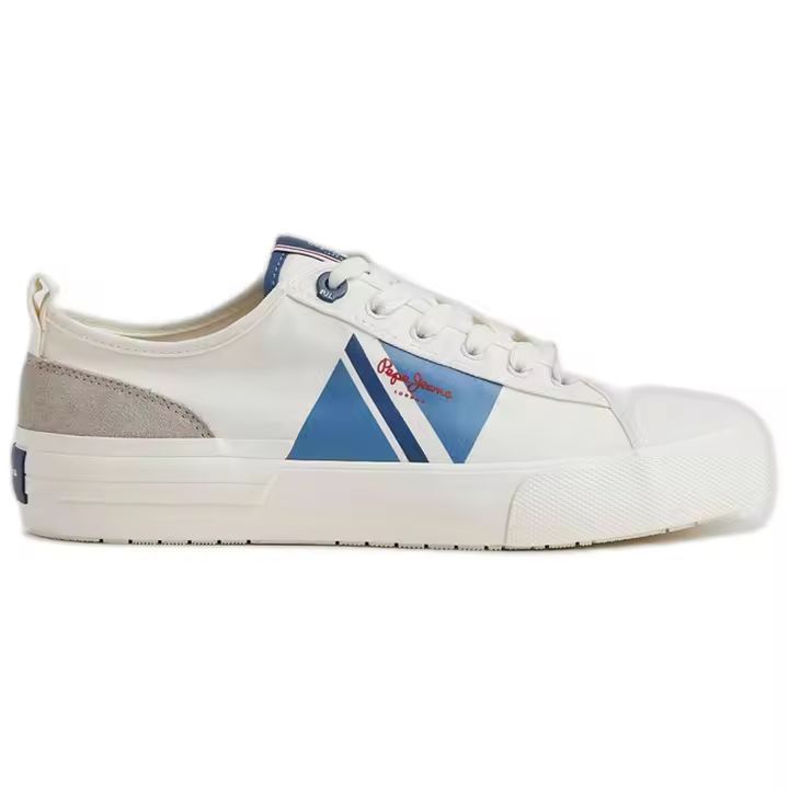 Zapatillas Pepe Jeans Aleen Flag para hombre en color blanco - 1