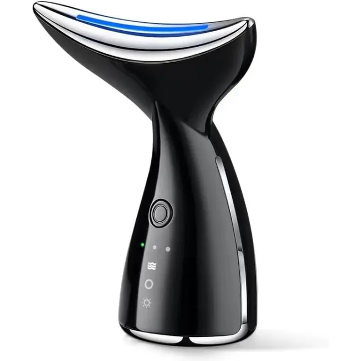 De Belleza múltiple, vibración de masaje, de tratamiento, rejuvenecimiento de la piel with Luz LED Cuidado, antideslizante base, Batería de Lara duración - 1