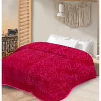 Manta de Raschel 210 x 230cm - Manta Terciopelo Extra Grande Suave y Acogedora para Cama, Cubrecama Multiuso, manta para invierno - details 1