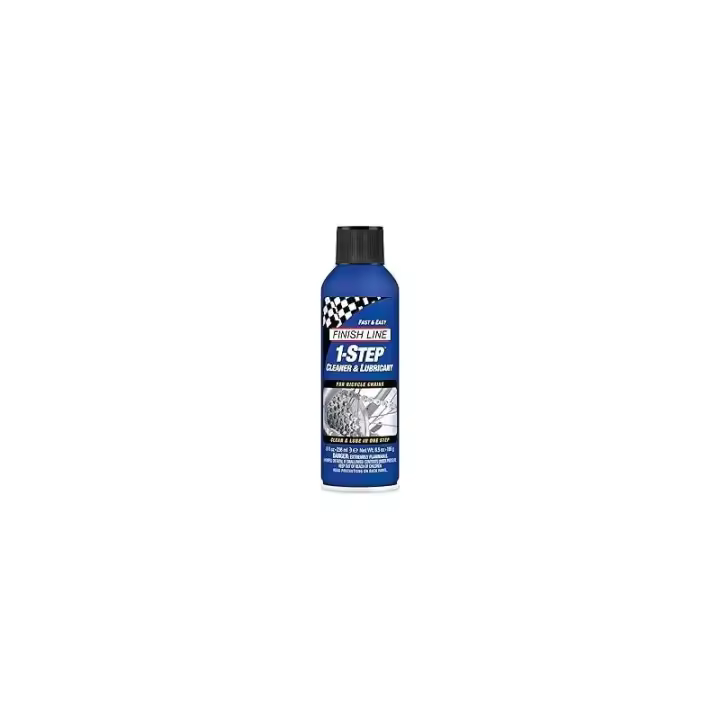 Finish Line 1 Paso Limpiador y Lubricante Spray 236 ml Spray Aerosol  FINISH LINE   de ciclismo para bicicleta - 1