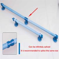 Tubo de aireación de burbujas de aire de 2 piezas, accesorios de bomba de piedra de burbujas, accesorios difusores de bomba de oxígeno para bombas de acuario e hidroponía de 10 pulgadas azul - details 2