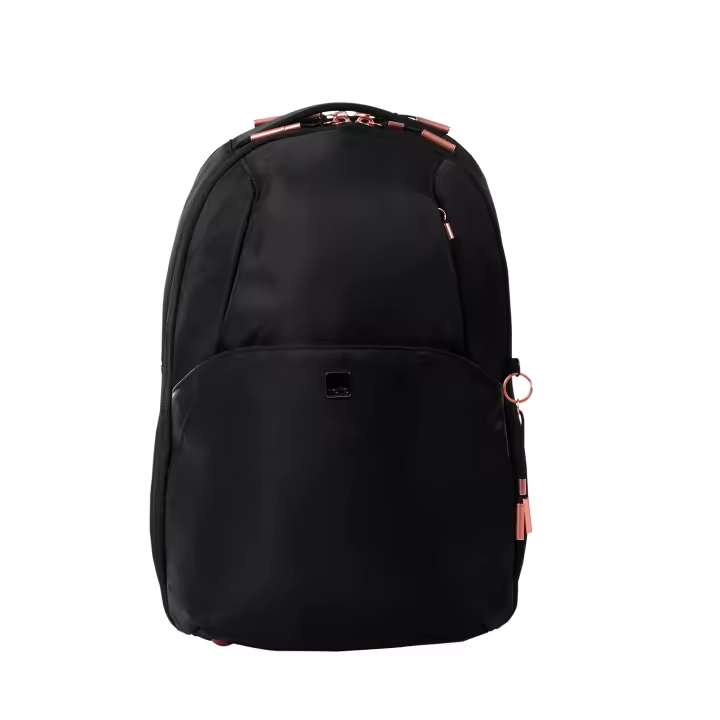 Totto España Mochila Casual Porta PC para Mujer Negro - Roxanne con Bolsillo Interno para Pc de 15 4 Separado - 1