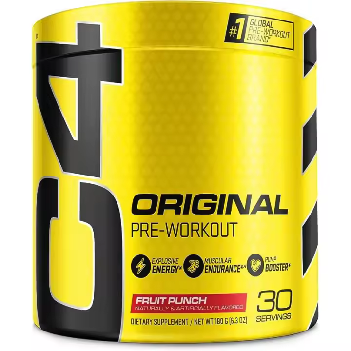 Cellucor C4 Original 30 Servicios Green Apple Energía Preentrenamiento Sin Azúcar para Hombres y Mujeres - 150mg de Cafeína Más Beta Alanina Más Creatina - 1