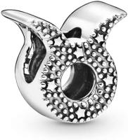 Pandora Moments Plata esterlina de las mujeres Sparkling Aries Charm Zodiac, con regalo original Caja de. - details 0