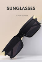 Gafas De Sol Retro Rectangular Vintage Para Mujer Y Hombre Marca Nueva Moda 2025 Protección UV Lentes Cuadrados Para Pesca Y Exteriores - details 0