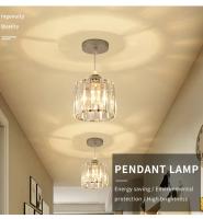 Luz De Techo Moderna Nórdica Con Sombrilla De Cristal Diseño Único Para Pasillo Sala De Estar Pendente Iluminación Self-Contained - details 0