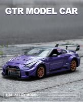 Coche De Juguete Nissan GTR CSR2 Skyline Ares a Escala 1:24 Metálico Con Retroceso Para Colección Modelos De Simulación Alta Para Niños - details 0