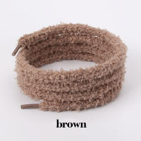 Pareja De Cordones De Peluche Redondos Para Zapatillas Deportivas Cordones Interchangeables De Felpa Suave Para Calzado - details 8