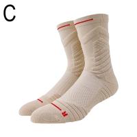 Calcetines De Baloncesto Profesionales 1 Par Calcetines De Deporte Con Parte Inferior De Toalla Gruesa Protección De Tobillo Antideslizantes Para Juegos Y Entrenamientos - details 24