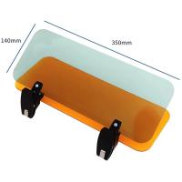 Visera De Coche 2 En 1 Espejo Rotativo HD Anti Luz Solar Anti UV Y Deslumbramiento Protección Diurna Y Nocturna Para Conducción - details 12