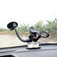Soporte De Teléfono Móvil Universal Para Coche 360 Grados Giratorio Montaje En Ventosa Para iPhone Samsung Huawei Xiaomi - details 8