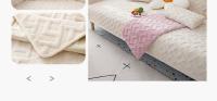 Cubierta De Sofá De Veludo Lechoso Para Otoño E Invierno Terciopelo Grueso Fundas Protectoras De Muebles Para Sala De Estar Estilo Sólido Tamaño Variado - details 24