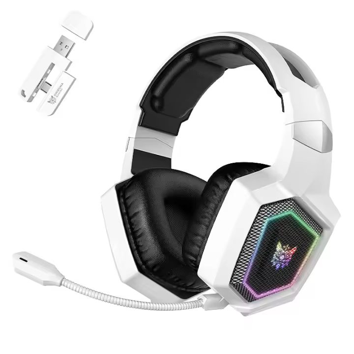 Auricular De Juego ONIKUMA GT806 Tri-Modo Con Microfono Desmontable Para PS4 PC Y Dispositivos Móviles Wireless 2.4GHz Y Dual 5.3 - 1