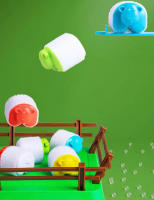 Juguete Educativo Interactivo Crazy Little Sheep Para Mejorar La Coordinación Mano-Ojo Juego De Parentezco Con Diseño De Oveja Color Verde Adecuado Para Niños De 3 a 12 Años - details 3