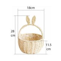 Cesta De Pascua Multifuncional Para Almacenamiento De Caramelos Y Regalos 7x11 Pulgadas Adorable Y Ligera Para Decoración Y Fiestas De Niños - details 5