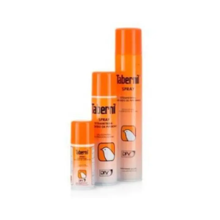TABERNIL INSECTICIDA SPRAY PARA PÁJAROS. Antiparasitario externo para Canarios y Aves de adorno, jaulas y accesorios - 1