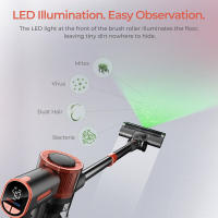 Aspirador Sin Cable De Mano InaláMbrica Xiaomi Jigoo C200 Aspiradoras Escoba, SuccióN De 23kpa, Tiempo De Funcionamiento De 40 Minutos, 2 Modos De Trabajo, Tubo TelescóPico De Metal Y Luz Led En La Cabeza Aspirador Y Fregasuelos - details 8